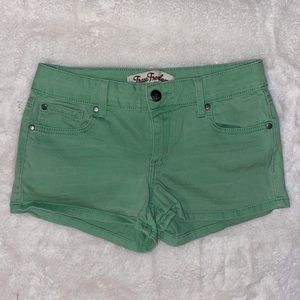 True Freedom Green Shorts